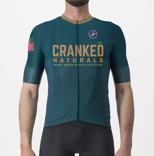 NEW: Cranked Naturals Pro Cycling Jersey