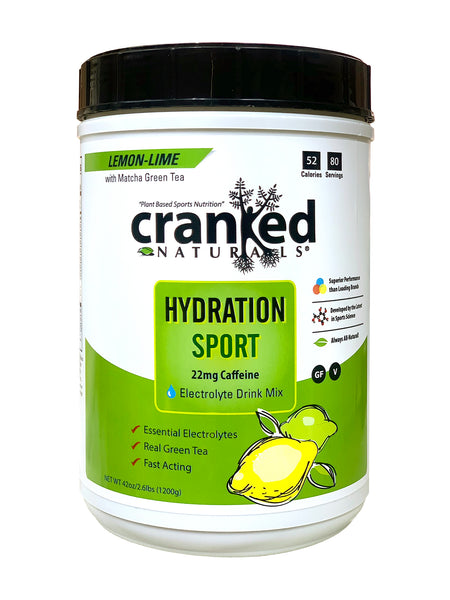 Sport Hydration: Lemon-Lime Matcha, 22mg Caffeine